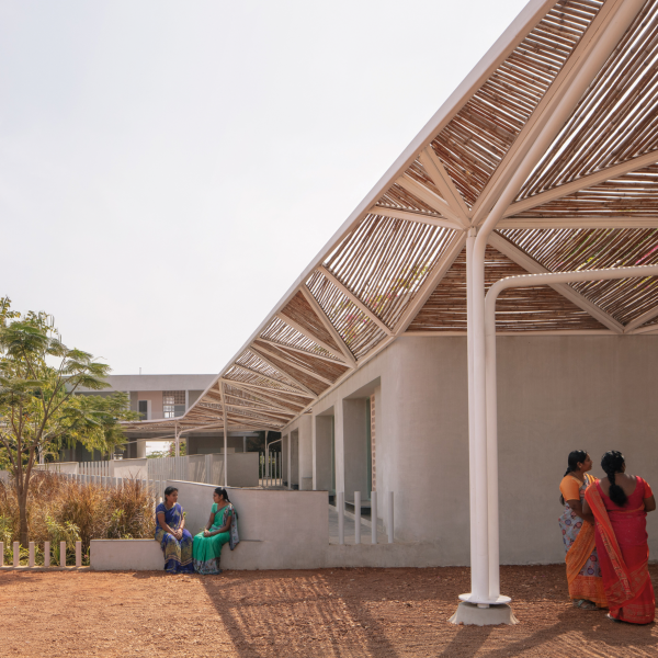 Rural School For Cement Factory Workers Children