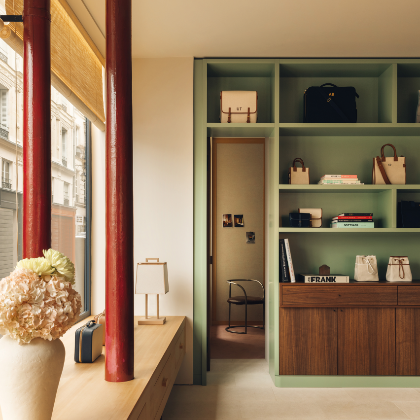 L/UNIFORM store in Paris.