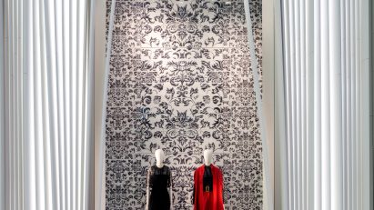 Arana Lasch Dior store in Qatar