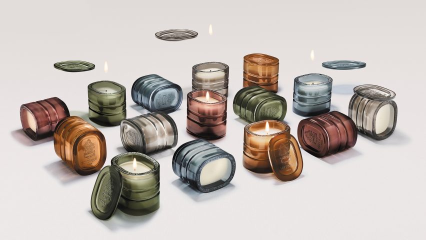 Diptyque Les Mondes candles by Cristina Celestino