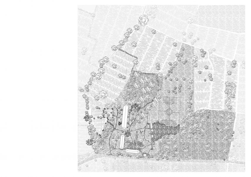 Location plan of the Simba Vision Montessori School by Architectural Pioneering Consultants