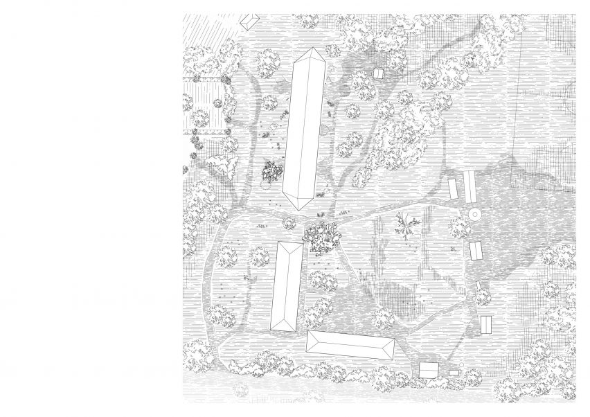 Site plan of the Simba Vision Montessori School by Architectural Pioneering Consultants