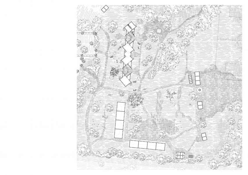 Ground floor plan of the Simba Vision Montessori School by Architectural Pioneering Consultants