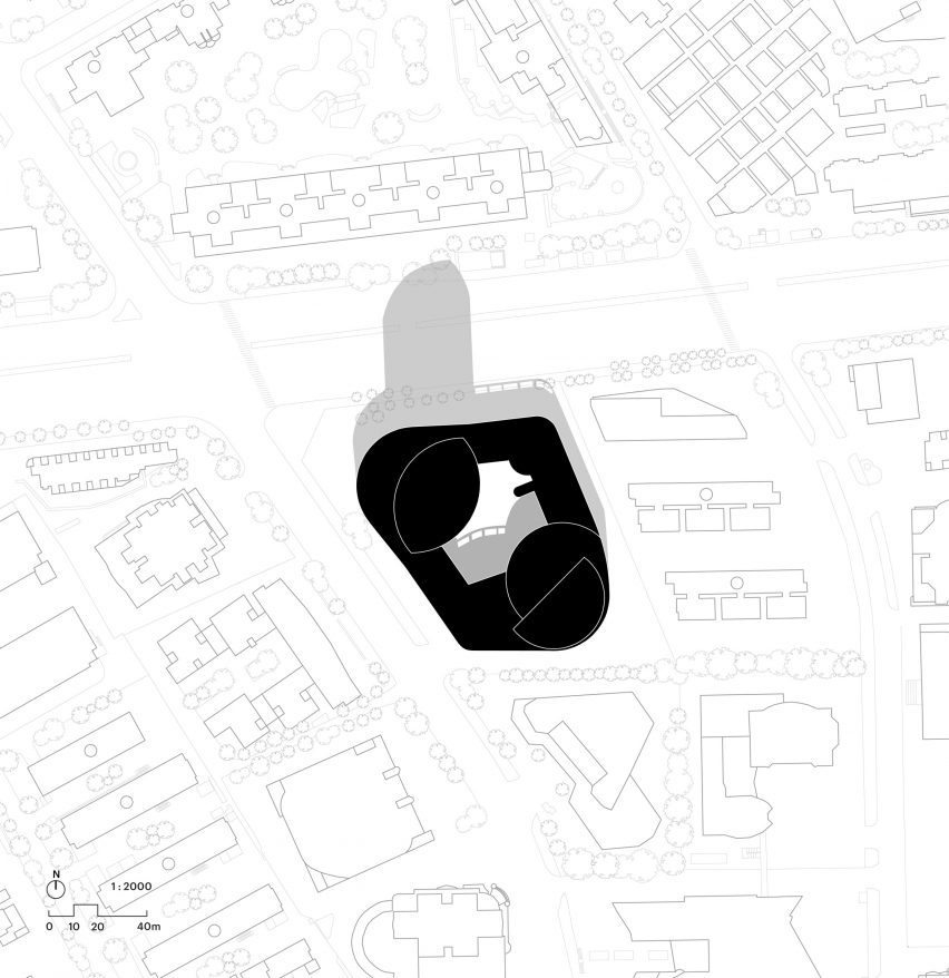Site place of the Shenzhen Women and Children's Centre by MVRDV