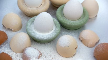 Egg cups by Atelier Barb at Dutch Design Weel