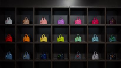 Louis Vuitton Gucci air max TN Lacoste show bag by Niels Nijman