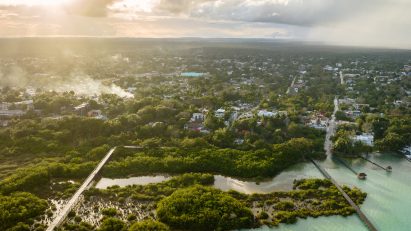 Bacalar Boardwalk Mexico