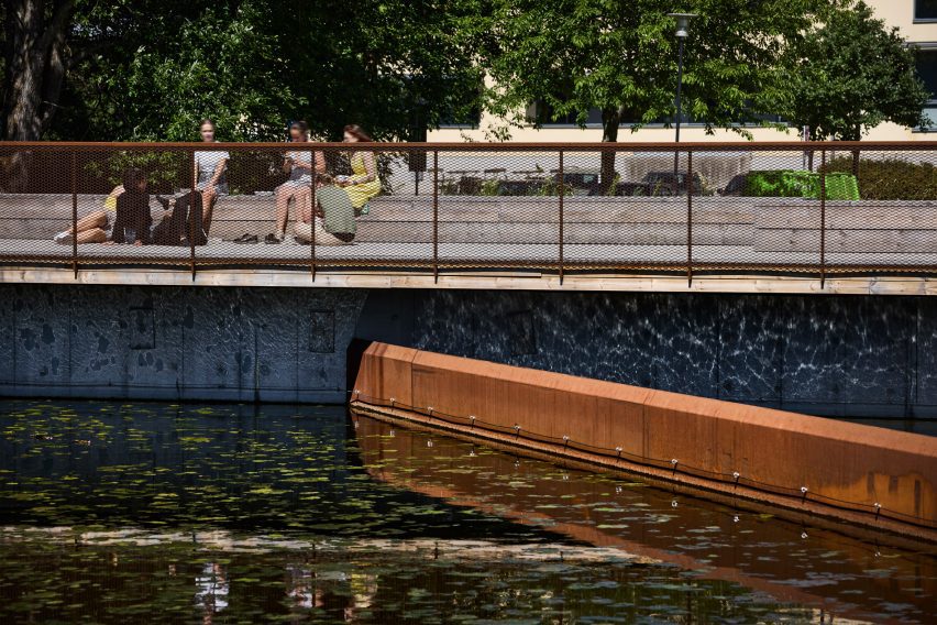 Exercisfältet Stormwater Pond by White Arkitekter