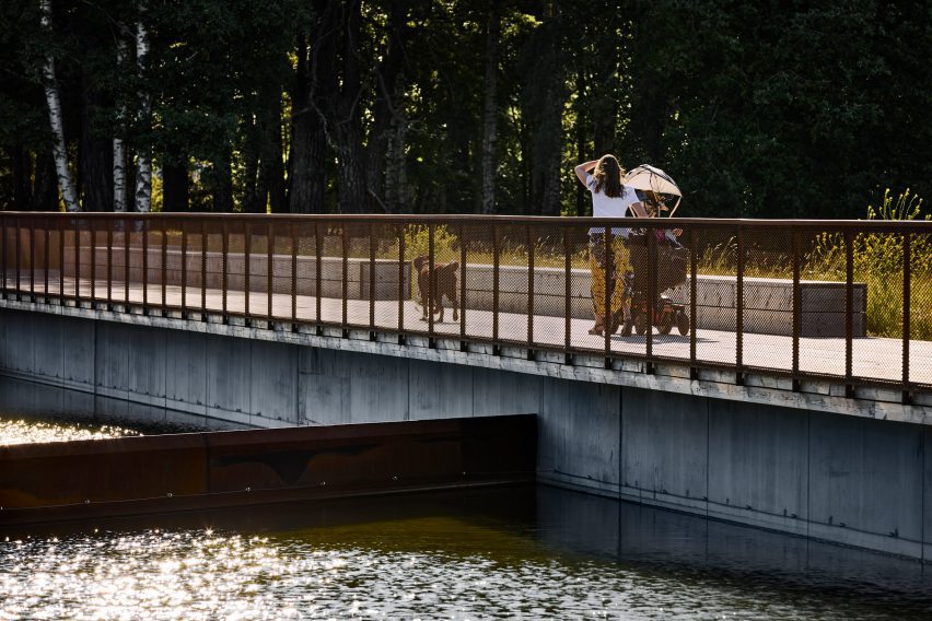Exercisfältet Stormwater Pond by White Arkitekter