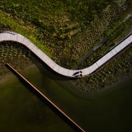 Exercisfältet Stormwater Pond by White Arkitekter