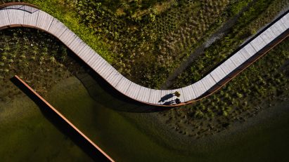 Exercisfältet Stormwater Pond by White Arkitekter