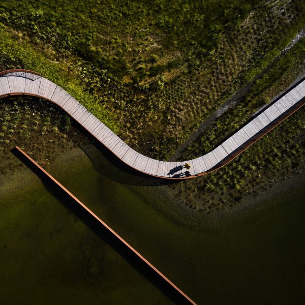 Exercisfältet Stormwater Pond by White Arkitekter