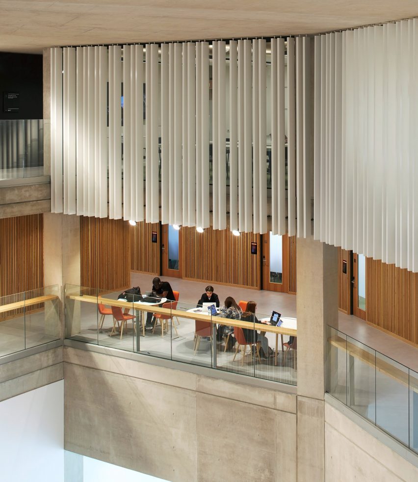 Atrium at the Faculty of Arts University of Warwick by Feilden Clegg Bradley Studios