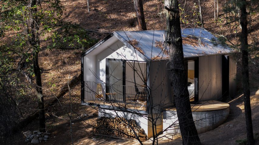 Glamping cabin