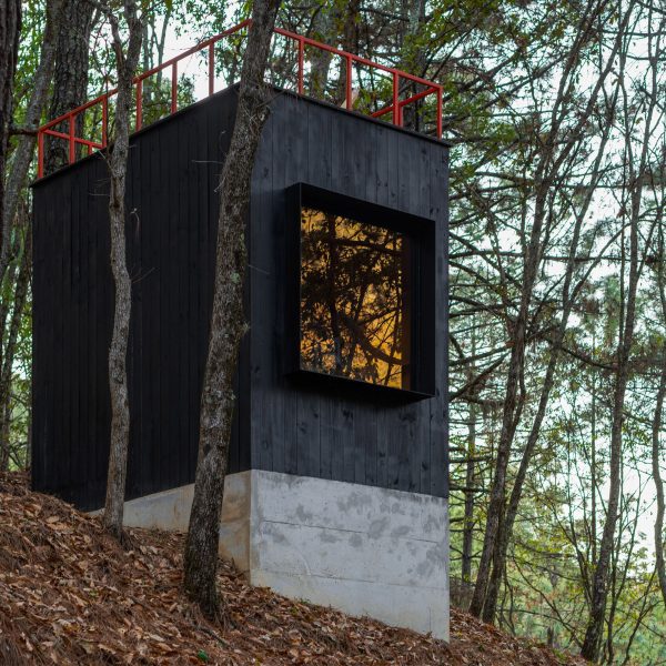 Glamping cabin