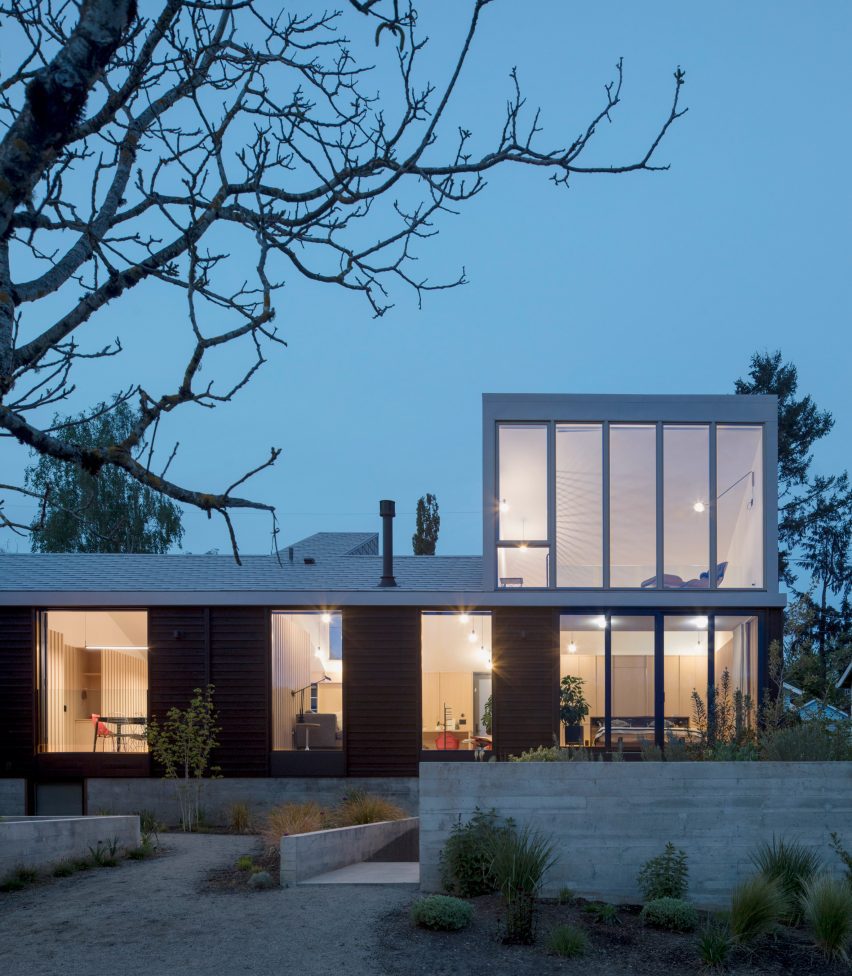 Gradient House by Linden Brown
