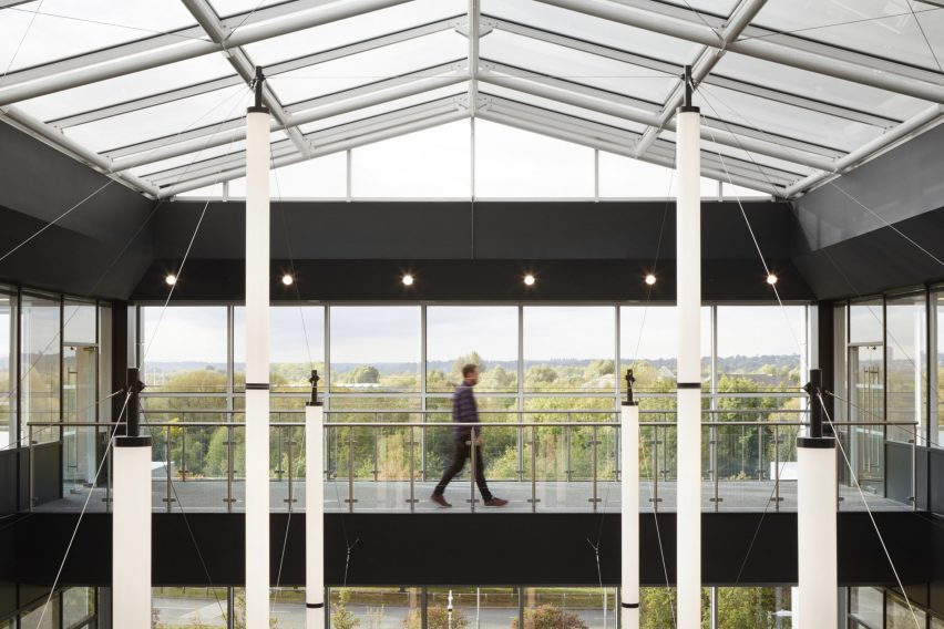 Here+Now office interior by Hawkins\Brown