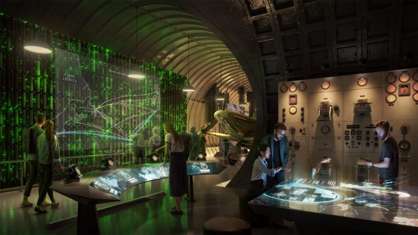 WilkinsonEyre's plans to transform London's underground war tunnels into a visitor attraction
