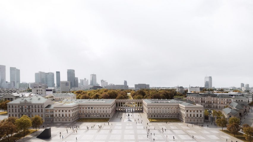 Saxon Palace reconstruction by WXCA