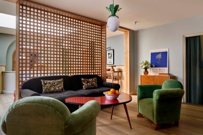 Lounge at Hôtel de la Boétie