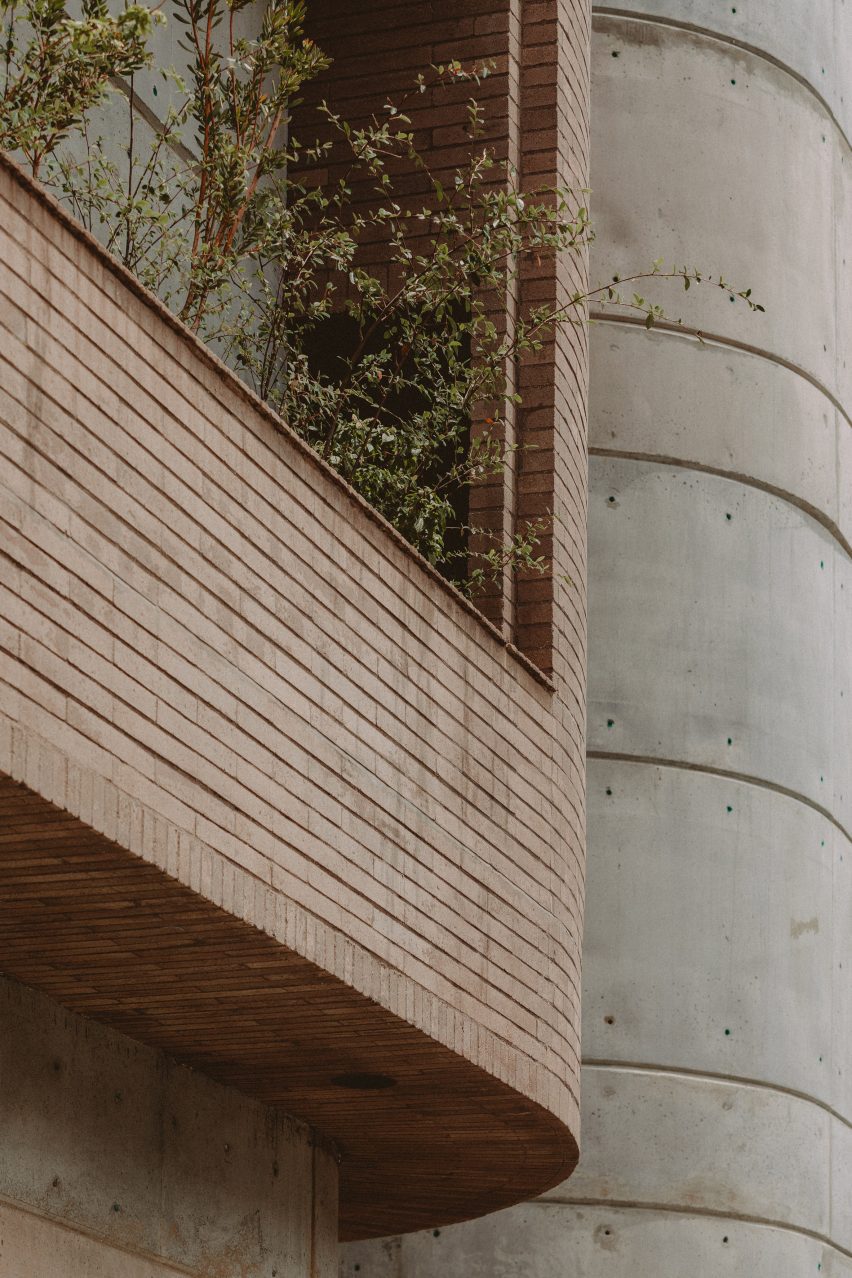 Brick clad exterior