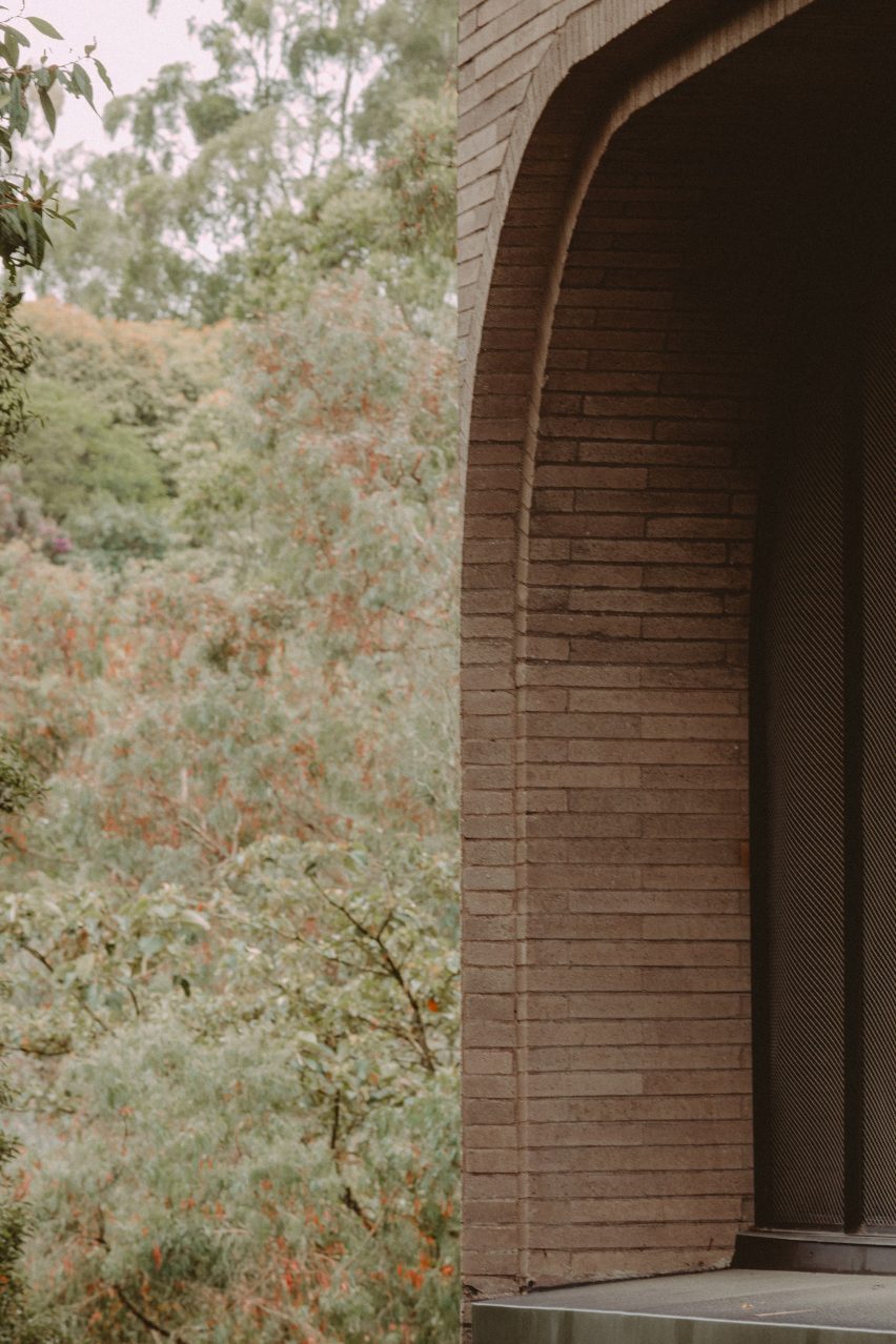 Brick archway