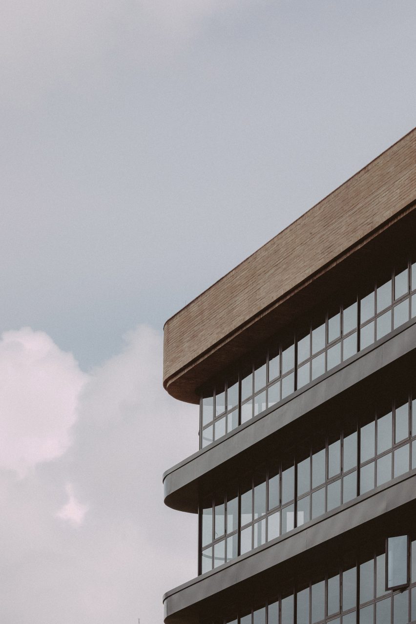 Windows with reinforced black steel