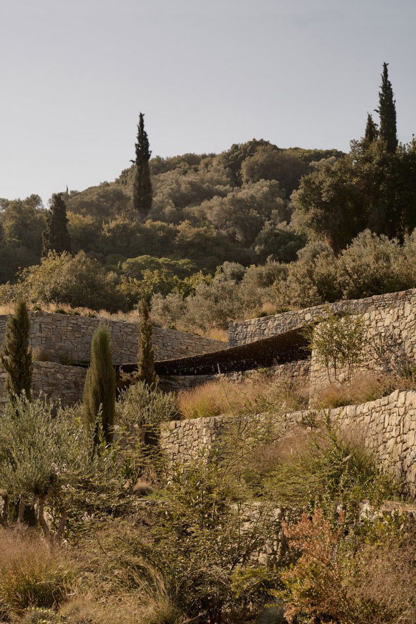 Liknon stone building by K-studio