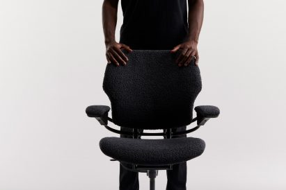 Black Humanscale task chair