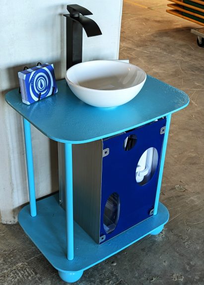 Water recycling system at Dutch Design Week