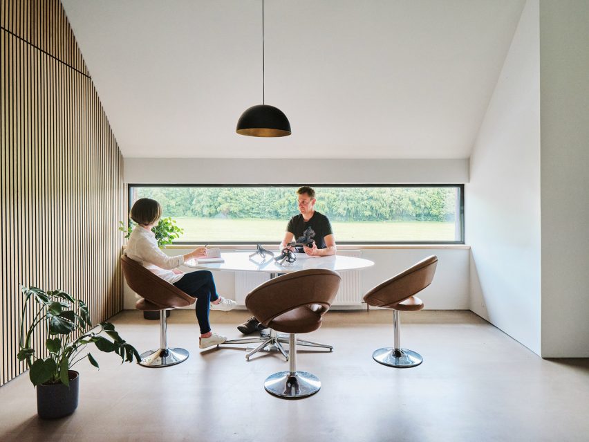 Loader Monteith charred timber office and residence