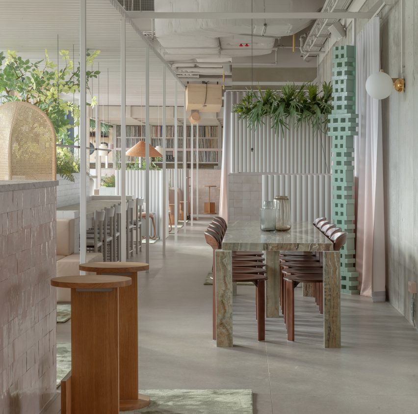 Coffee shop and co-working space