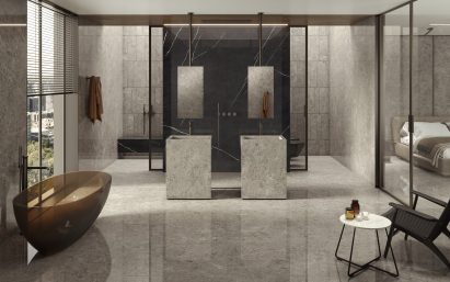 Marvel Meraviglia tile in Silver Majestic by Atlas Concorde