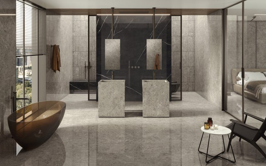Marvel Meraviglia tile in Silver Majestic by Atlas Concorde