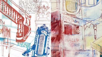 Images from University of aterloo Master of Architecture student Bianca Weeko Martin's 2022 thesis 'The White House, and Other Counter-Narratives from the Lockdown'