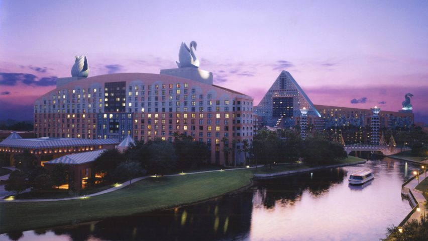 Swan and Dolphin Resort in Orlando by Michael Graves