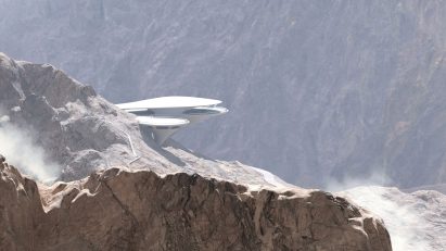 Zaha Hadid Architects designing sinuous lookout at Neom ski resort