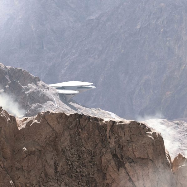 Zaha Hadid Architects designing sinuous lookout at Neom ski resort