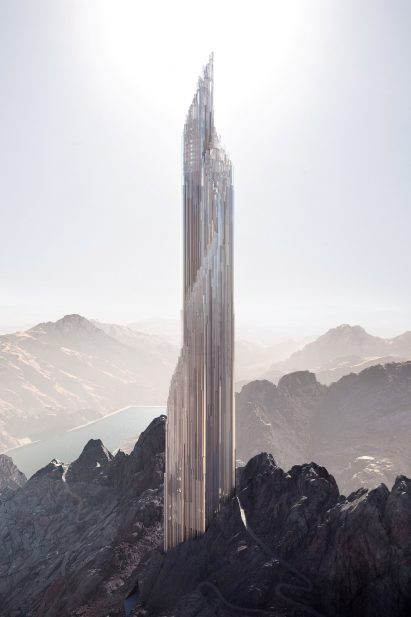 Trojena skyscraper by Zaha Hadid Architects