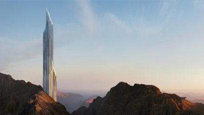 Trojena skyscraper by Zaha Hadid Architects