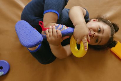 Nike Swoosh 1 on baby