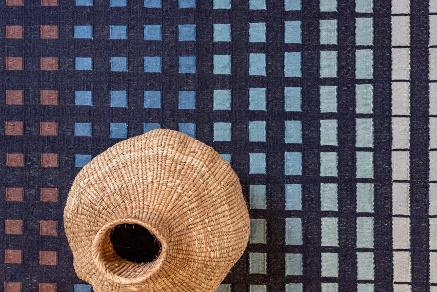 Oscillation rug by David Mrugala for Azmas Rugs