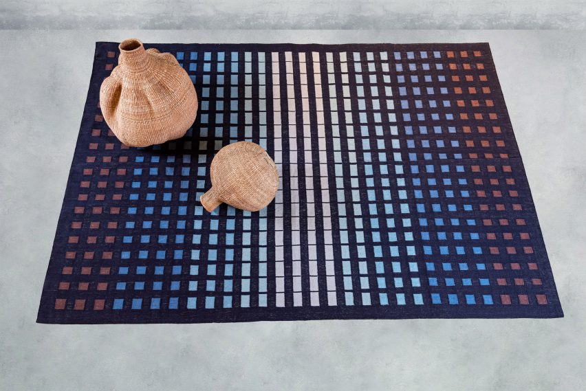 Oscillation rug by David Mrugala for Azmas Rugs
