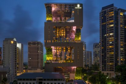 Pan Pacific Orchard hotel by WOHA