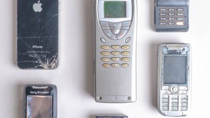An assortment of mobile phones