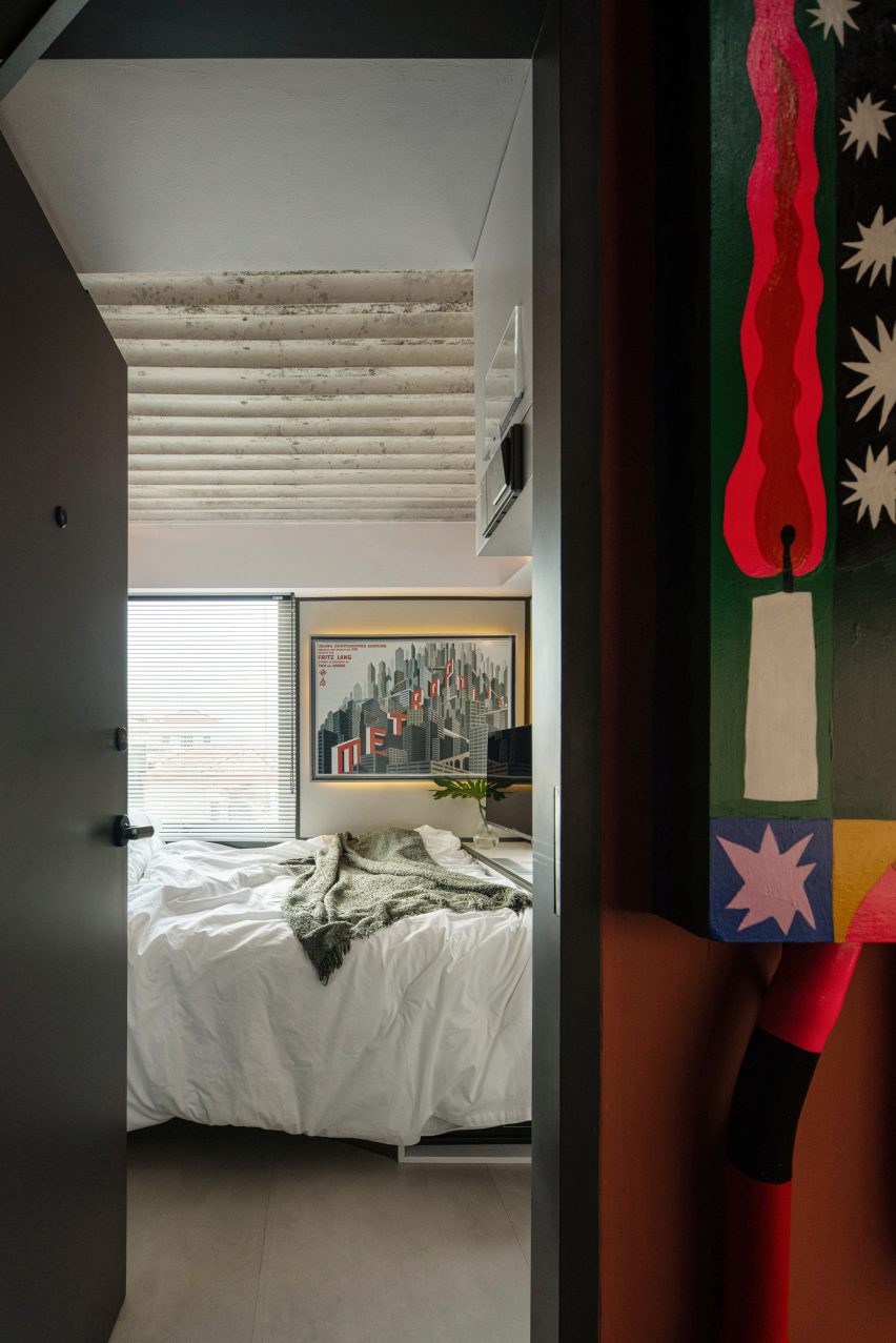 Interior of PituRooms in Indonesia by Sahabat Selojene