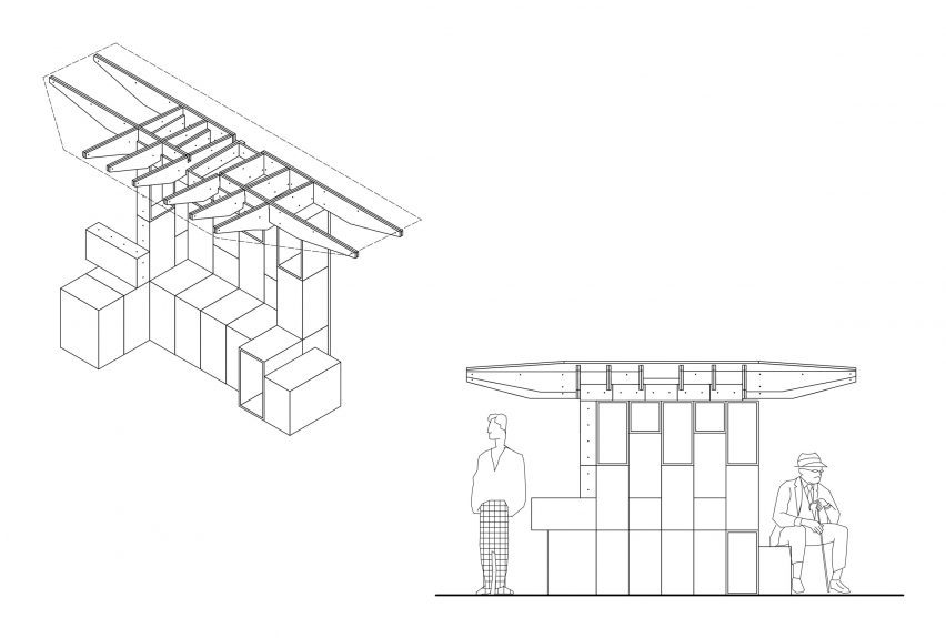 Diagram of Project Malachi social space by George Fisher