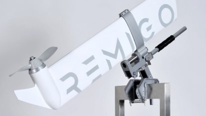RemigoOne is an electric outboard motor for boats