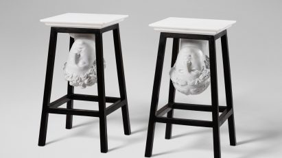 Sebastian Errazuriz "steals" classical artworks to create furniture