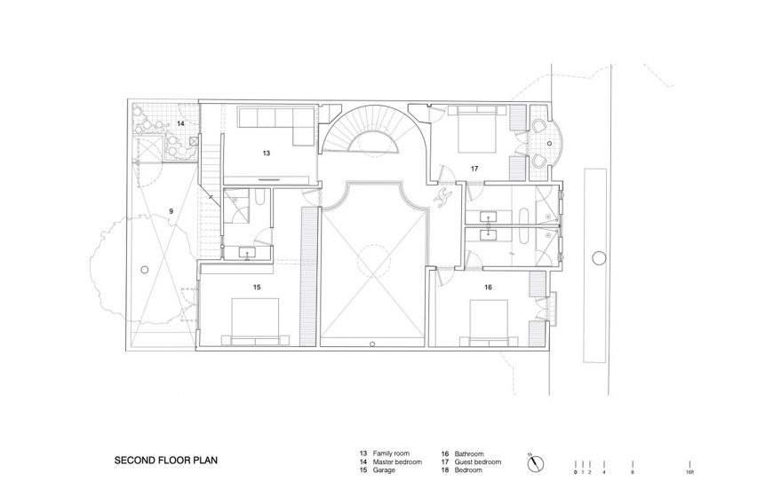 Second floor plan